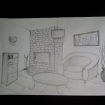 Dekorator wnętrz-rysunki