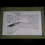 Dekorator wnętrz-rysunki