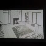 Dekorator wnętrz-rysunki