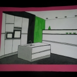 Dekorator wnętrz-rysunki