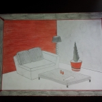 Dekorator wnętrz-rysunki